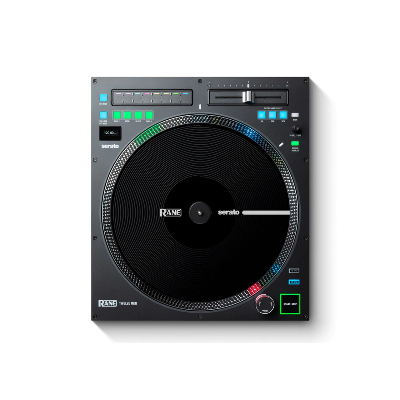 【電源動作確認済み】RANE TWELVE ターンテーブル アナログターンテーブル同様の操作性で、モーター駆動の